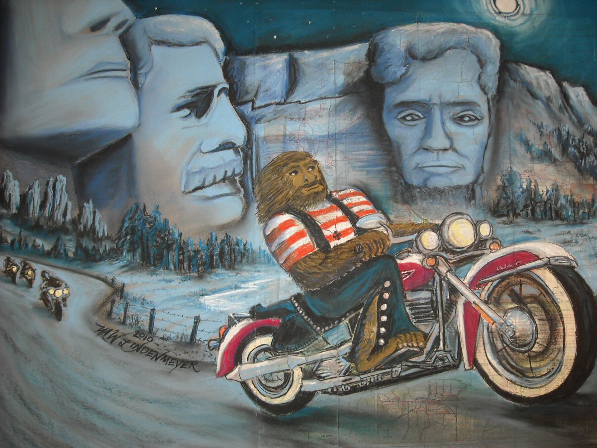 Bigfoot Art by Michael Lindenmeyer ©2004 All Rights Reserved