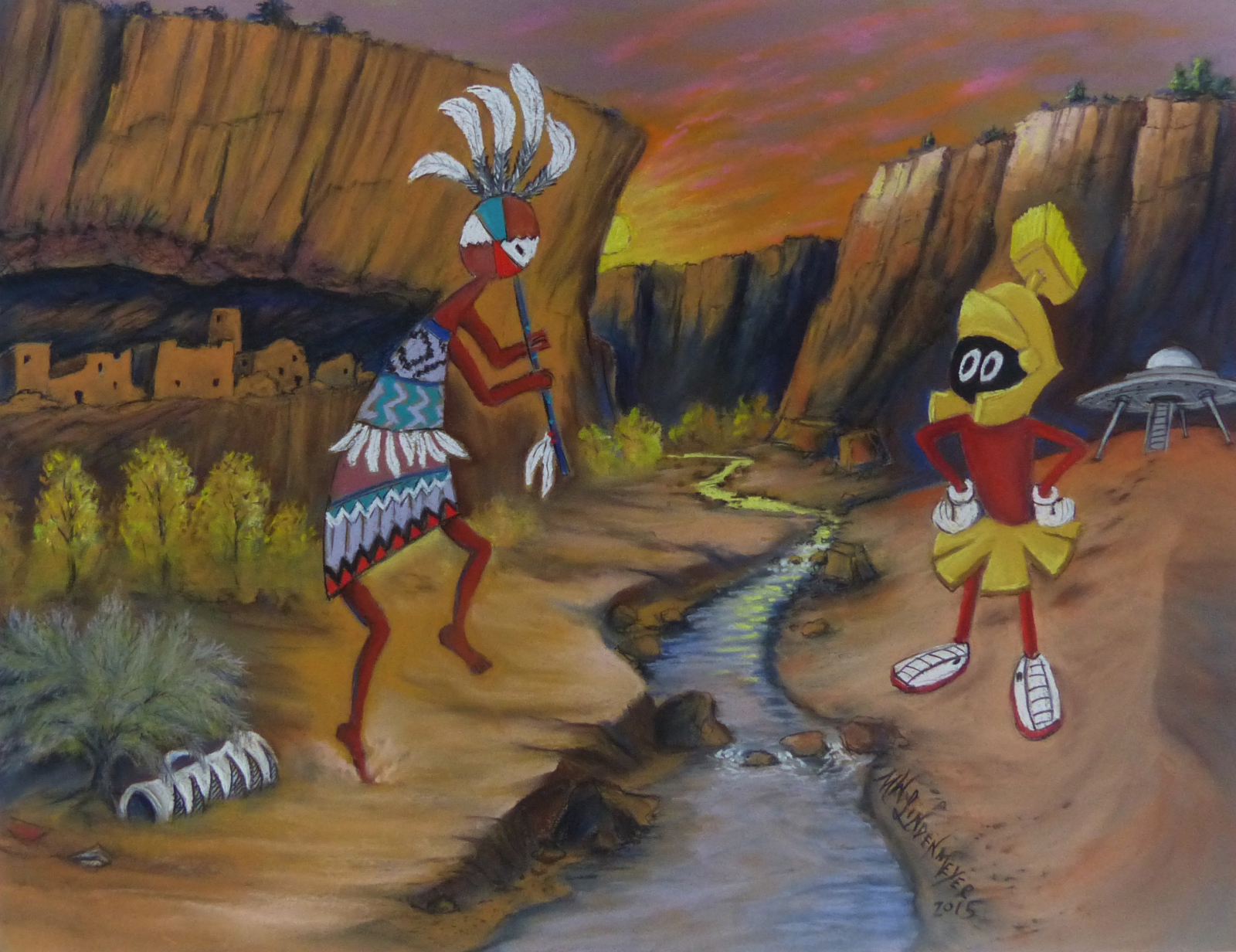 Dogbone Art, Michael Lindenmeyer ©2004 All Rights Reserved