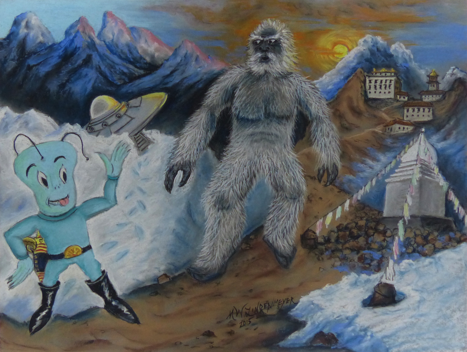 Dogbone Art, Michael Lindenmeyer ©2004 All Rights Reserved