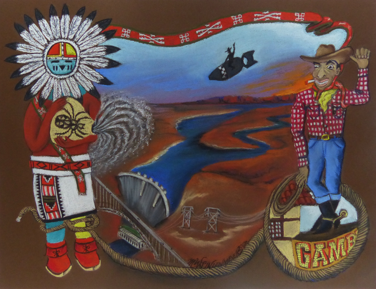 Dogbone Art, Michael Lindenmeyer ©2004 All Rights Reserved