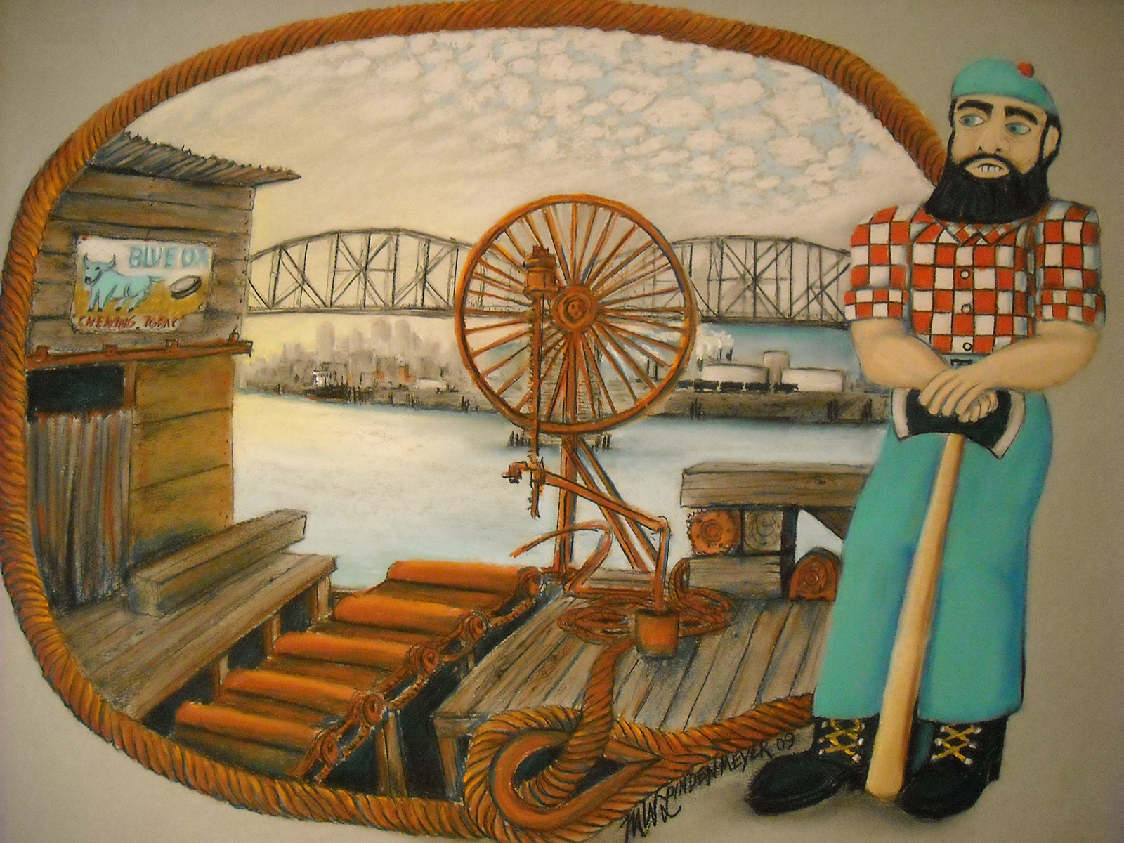 Dogbone Art, Michael Lindenmeyer ©2004 All Rights Reserved